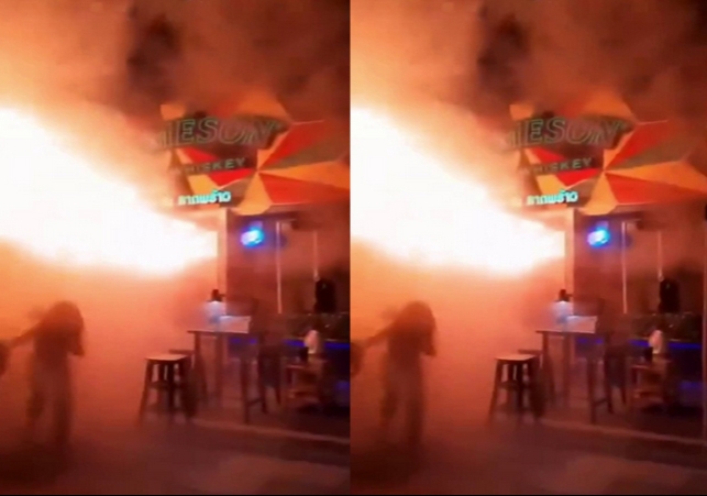 Bangkok Pub Massive Fire 30 People Killed Horrifying Scene