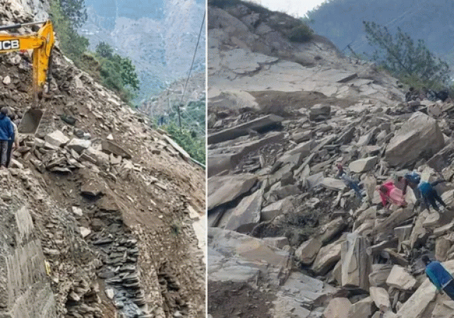 Devastation on Chamba-Bharmour NH