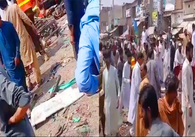 Big Bomb Blast in Khyber Pakhtunkhwa Pakistan Terrorist Attack 