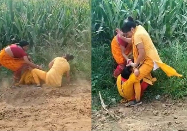 Bihar Women Teachers Fierce Fight Near School Viral Video