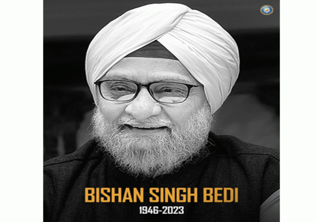 Former captain of Indian cricket team Bishan Singh Bedi passes away