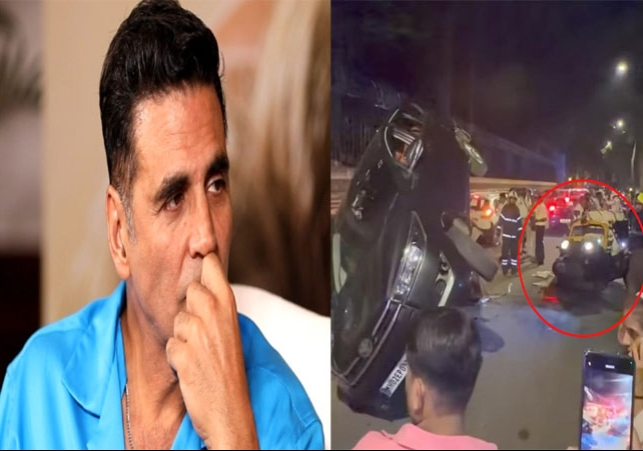 Bollywood Akshay Kumar Convoy Car Accident In Mumbai Breaking News