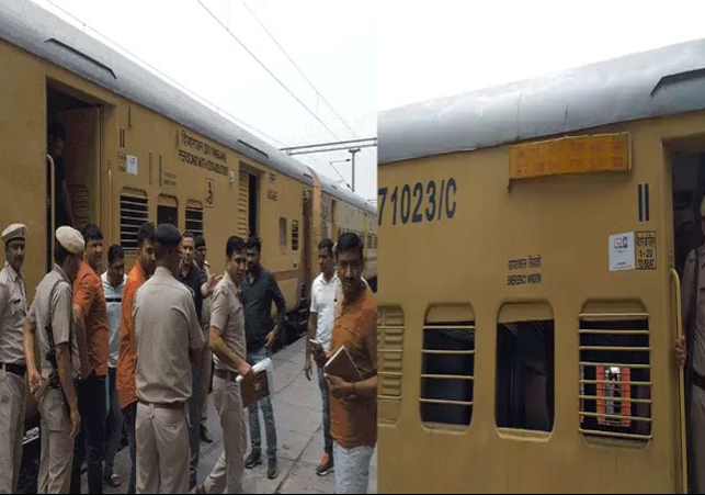 Bomb Information at Passenger Trains in Haryana