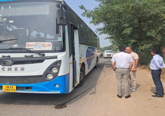 Administration takes cognizance of Meham bus route: