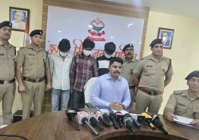 Udham Singh Nagar Police Busted International Auto-Lifting Gang