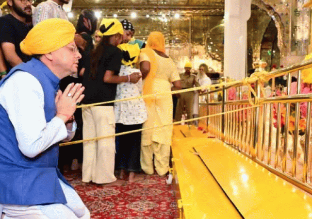 CM Dhami Roars in Nanakmatta: