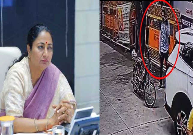 CM Rekha Gupta Attacker First CCTV Footage Attack Video