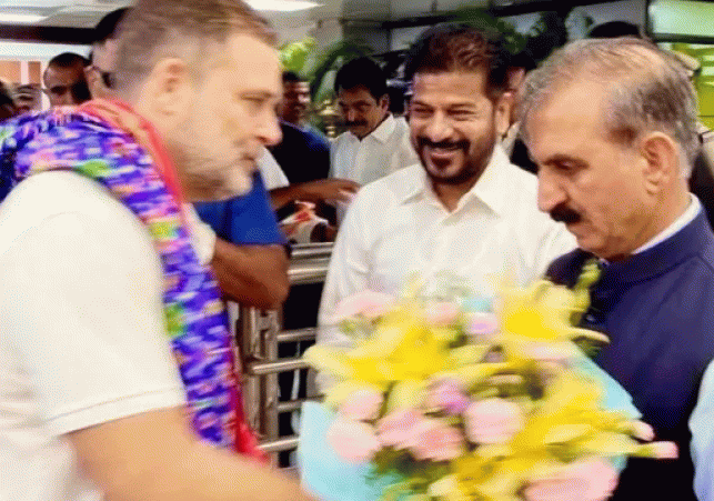 Chief Minister Sukhu on Kerala Visit; Meets Rahul Gandhi