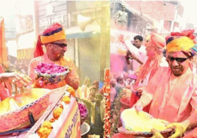 Chief Minister in action mode before Holi