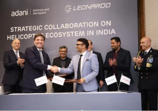 Adani Defence Partners Leonardo