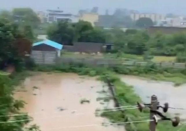 Sukhna lake Floodgates