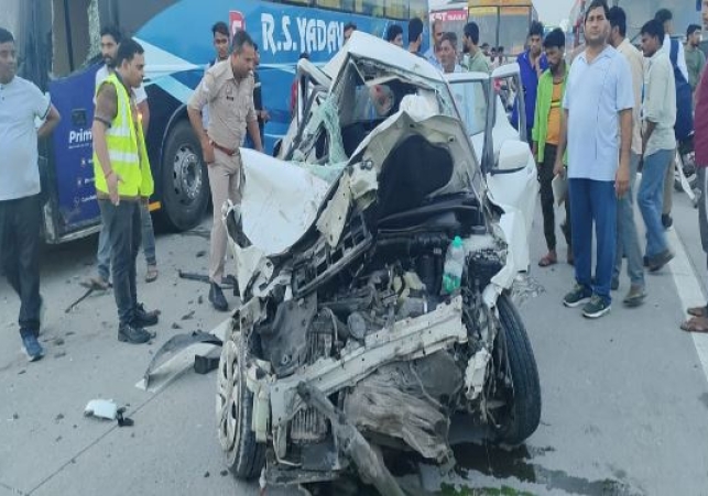 Accident On Yamuna Expressway