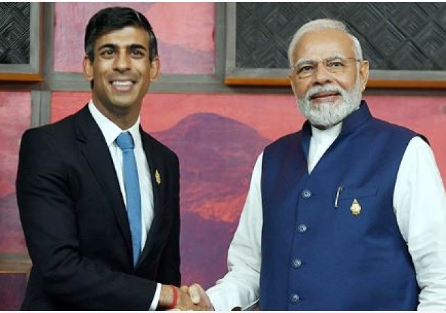 British Prime Minister Rishi Sunak