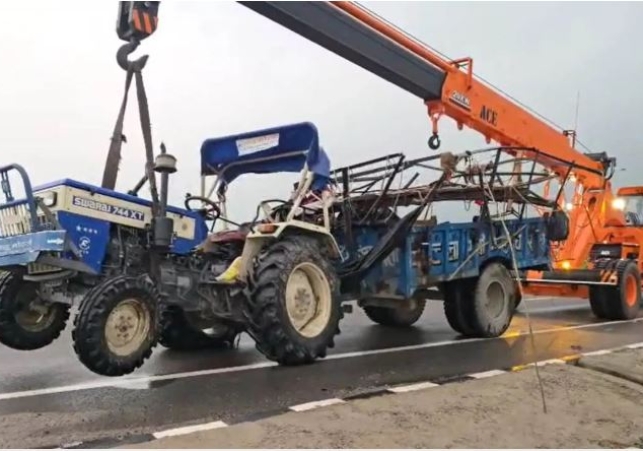 Major accident on NH 34
