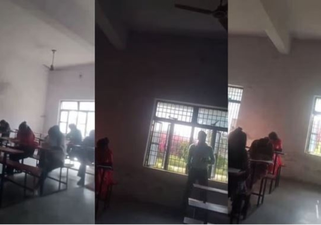Open cheating in BA exam at BR Ambedkar College