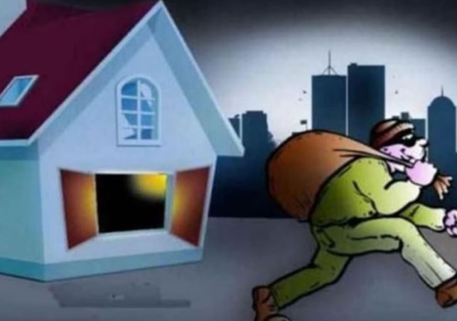 The family had gone to Pathankot and thieves targeted their house