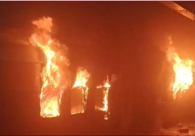 Fire At Tatanagar Ernakulam Express
