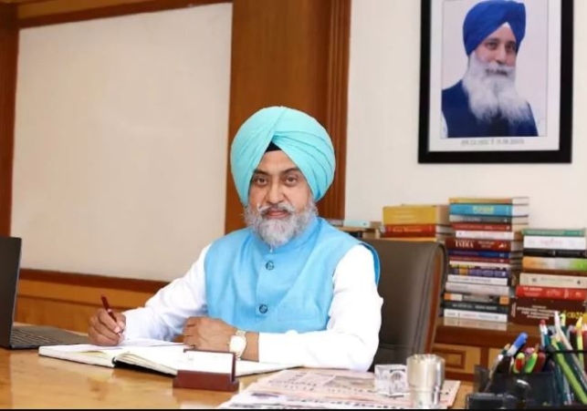 Gurdarshan Singh Saini met BJP Working President