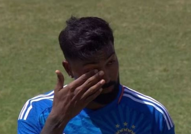 Hardik Pandya Tears