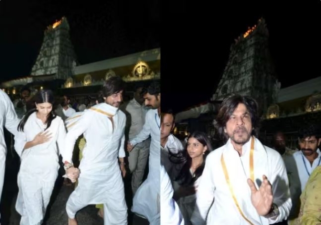 Shah Rukh Khan Visits Tirupati