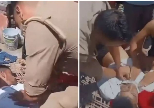 Constable saved the life of a young man