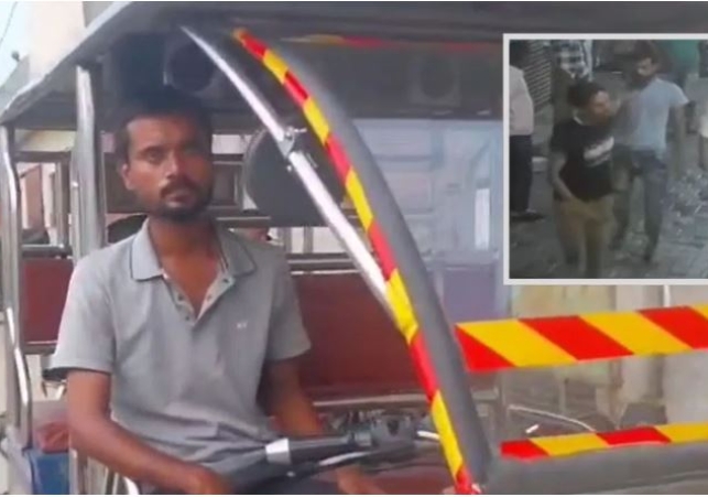 Dalit beaten up for Playing Shiv Bhajans on E-Rickshaw