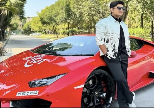 Lamborghini Car Accident in Noida