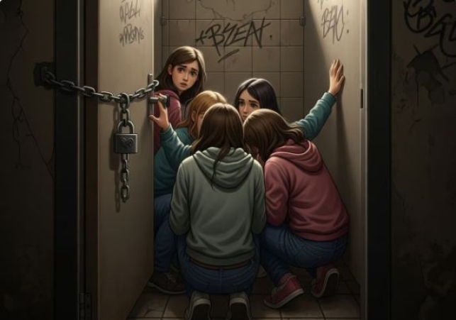 40 Girls found Imprisoned in a Toilet