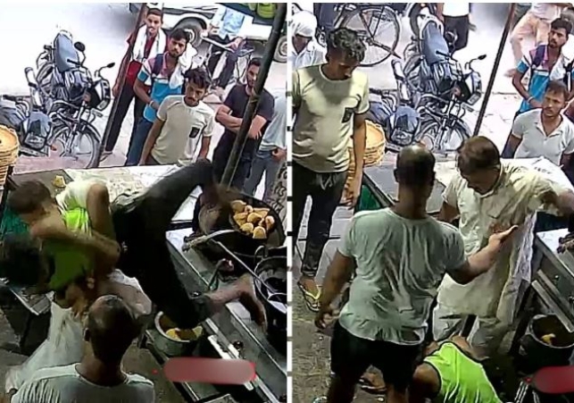 Wrestler Beat the Shopkeeper