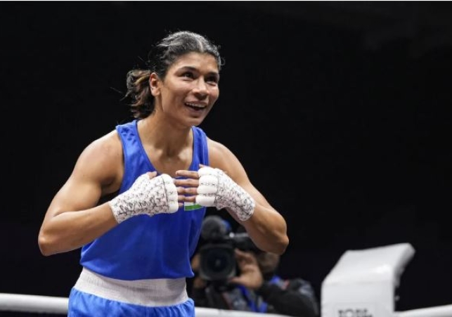 Nikhat Zareen Wins Gold