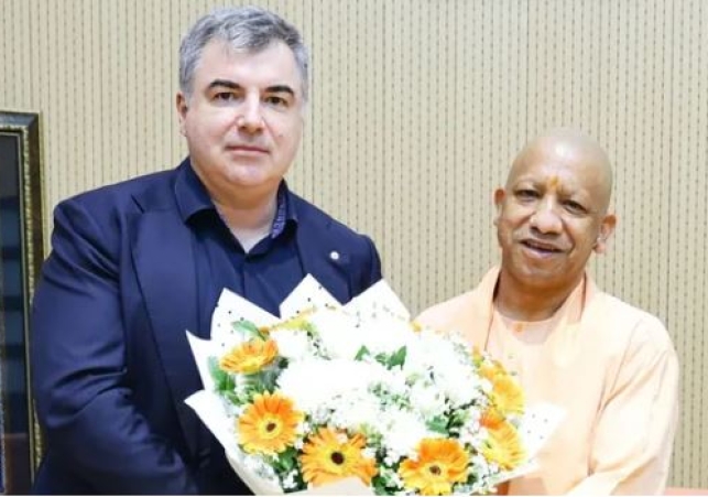 Nobel laureate Konstantin Novoselov meets UP CM Yogi