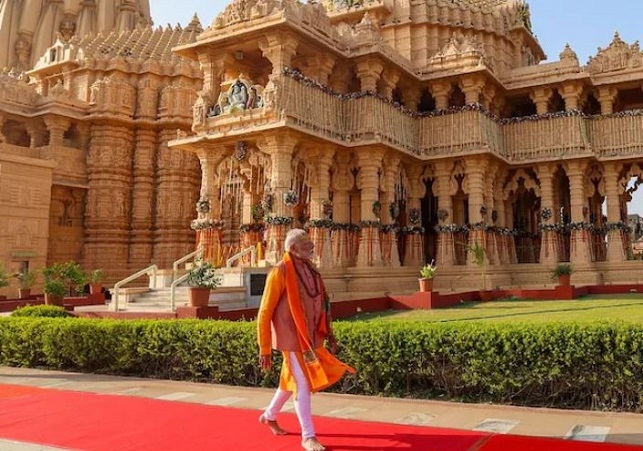 PM Modi Will Visit Somnath Temple On 11 January
