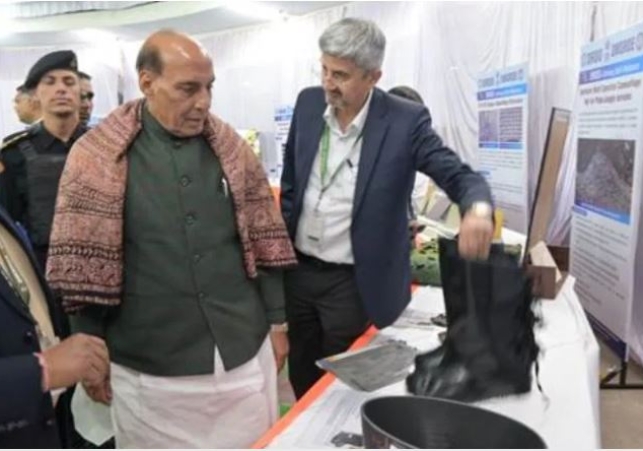 Defence Minister Rajnath Singh in DMSRDE
