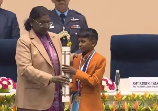 Presidents Bravery Award Ajayraj