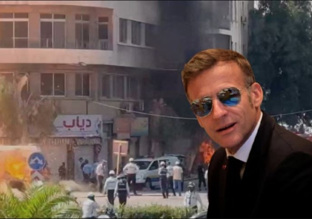 French President Macron Syria Visit