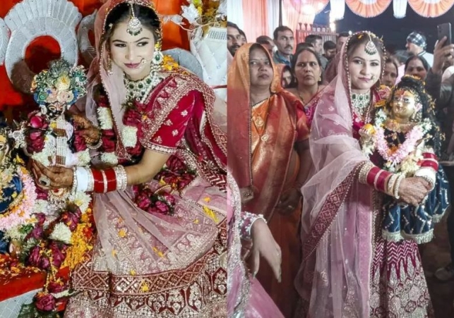 Girl who Returned from Vrindavan has become like 'Meera'