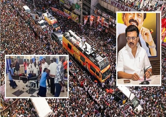 Stampede at Actor Vijay's Rally