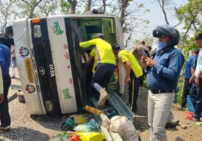 Tehri Road Accident