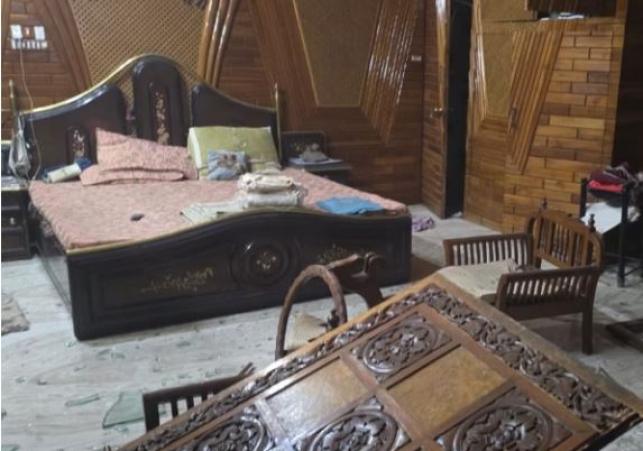 Massive Blast at Former SP MLA Vijay Singh's Residence