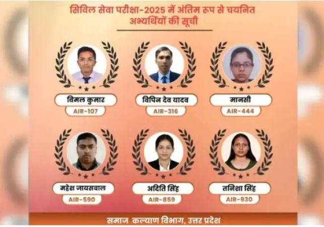 UPSC Result 2025