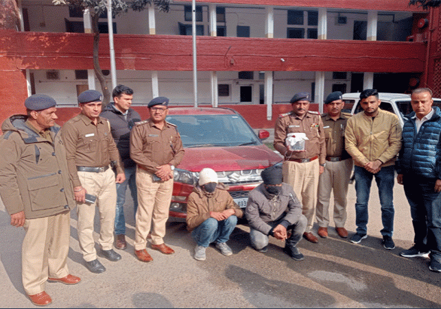 Chandigarh Brezza Car Robbery Case