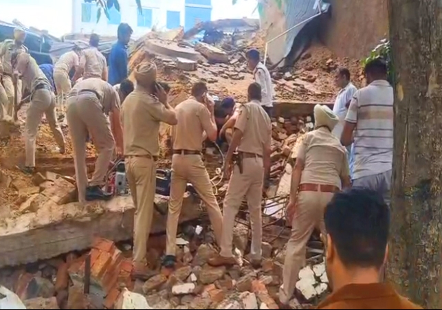 Chandigarh Building Collapses Incident in Industrial Area Phase-2