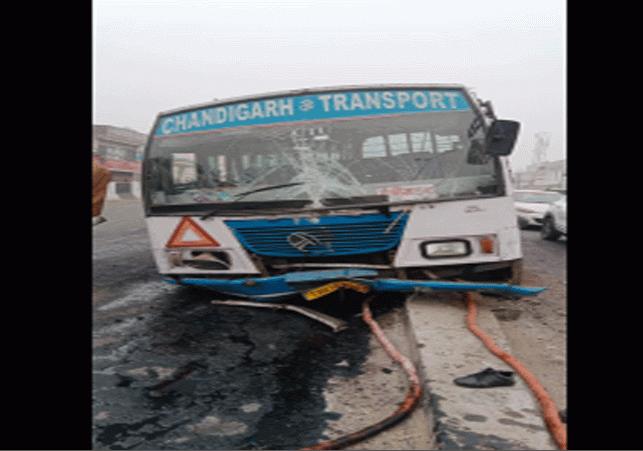 Chandigarh Bus Accident in Ludhiana