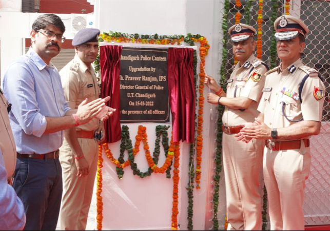 Chandigarh DGP Inaugurated Horse Riding School and Police Canteen 