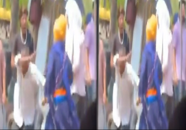 Chandigarh Nihangs Attack Enforcement Team Video News Crime