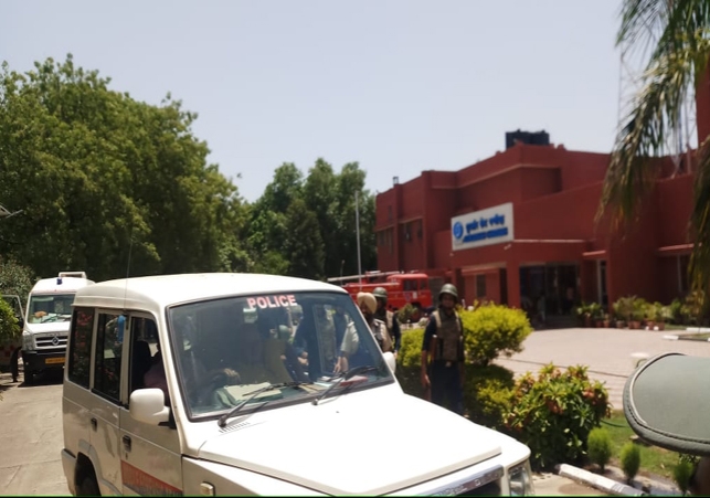 Chandigarh Police Action in Doordarshan Kendra 