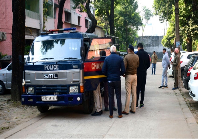 Chandigarh Sector 29 Tribune Colony Four Cartridges Found