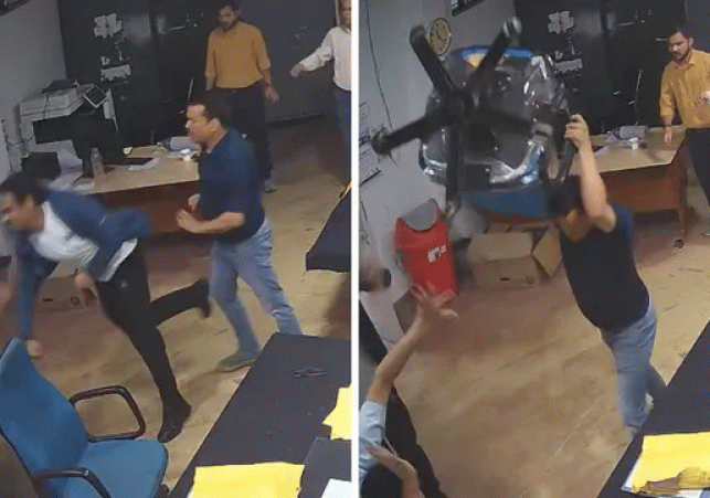 A dispute among students at the Government Polytechnic