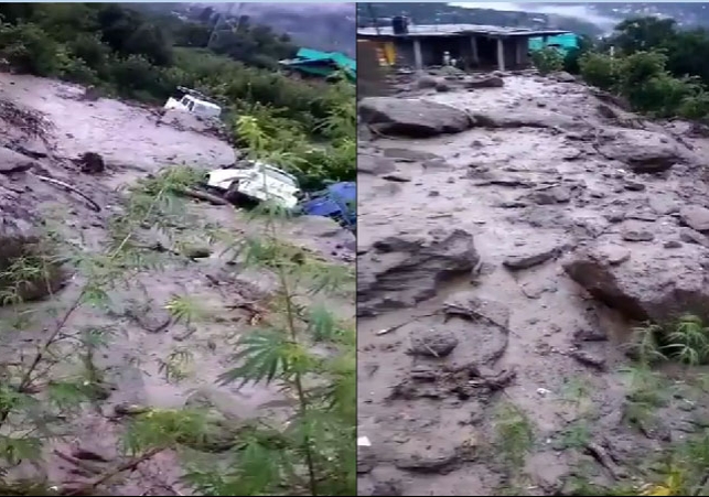 Cloud Burst in Kullu