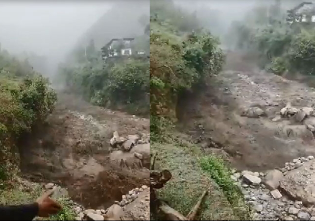 Cloud Burst in Mandi Himachal